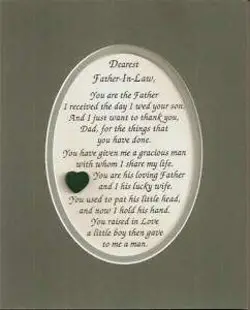 Father In Law Poems