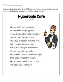 hyperbole poems kids google cafe search grades salvo poemsearcher