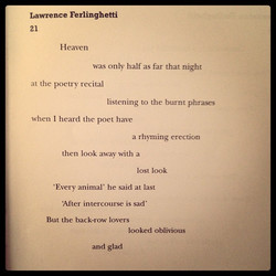 Ferlinghetti Poems