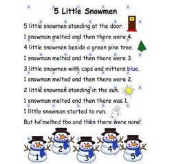 Snowmen Poems