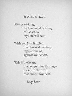 Pilgrimage Poems